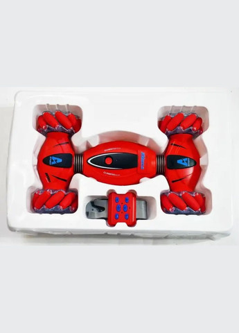 Машинка на радіокеруванні RQ2093 трансформер перекрут трюковий дрифт з керуванням від руки 31см Червона Extreme (315930911)