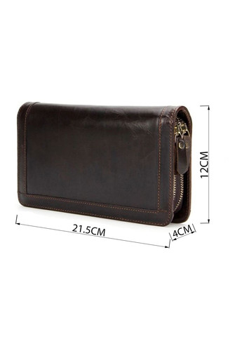 Клатч мужской с ремнем 14679 Коричневый Vintage (331910657)