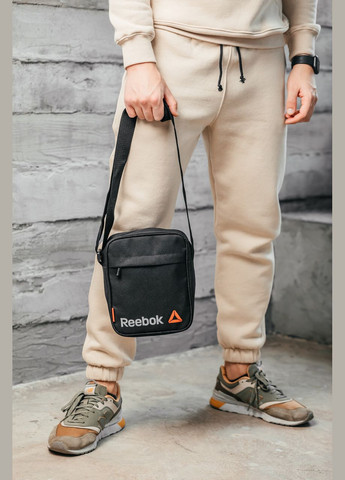 Барстека, Мужская сумка через плечо, Текстильная барсетка на три отделения, Брендовая сумка Reebok (333705198)