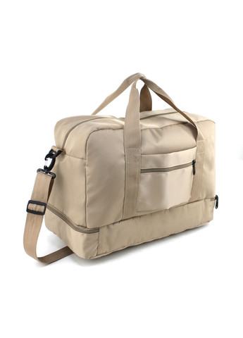 Дорожная сумка с отделом обуви 2080 бежевая Wallaby (348418846)