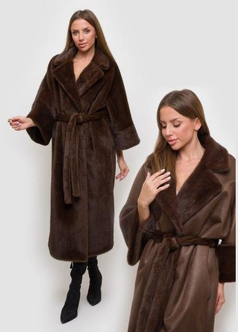 Дубленка 64-1015-1-120 Коричневый #2692 SAM Samange (308389989)