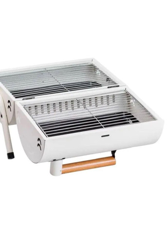 Мангал угольный двусторонний 38×28×40 см с решеткой HP452GBE TS Kitchen (370639647)