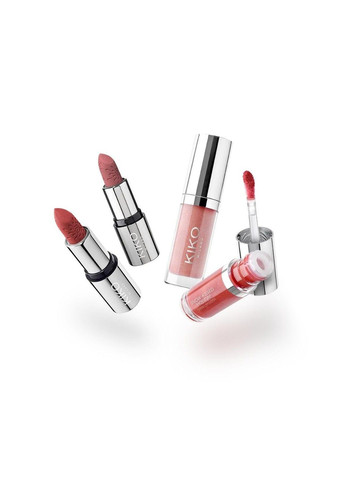 Подарочный набор для губ Snow-Kissed Holiday Never Without You Mini Lips Gift Set Kiko Milano (370493578)