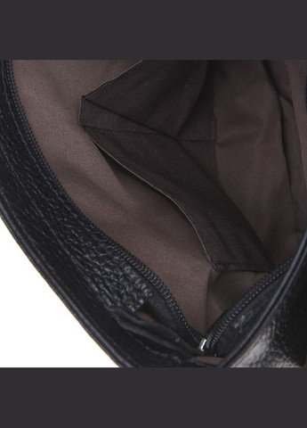 Мужская кожаная сумка K15103-black Borsa Leather (322190037)