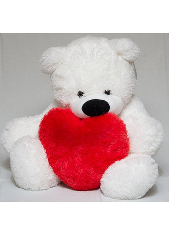 М'яка іграшка ведмедик бублик з серцем Alina (282584222)