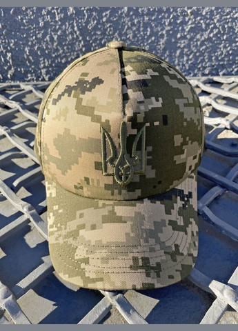 Тактическая Кепка пиксель ВСУ, Бейсболка пиксель с трезубцем, Летняя армейская кепка регулируемая Get’Man (299485791)