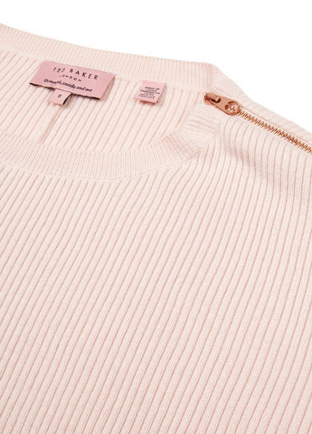 Рожевий демісезонний жіночий светр-пончо oversize Ted Baker