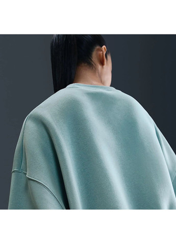 Свитшот женский Style Flc Crew Oos Green Nike (365961319)