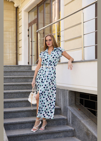 Бирюзовое платье MN