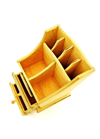 Органайзер настільний з дерева Естертон ваніль (КНЦ-005602) No Brand (328225846)