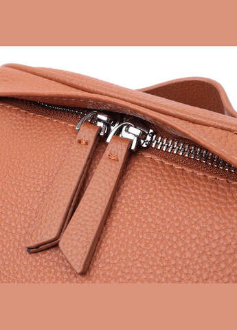 Стильна сумка жіноча через плече в класичному кольорі з натуральної шкіри 22658 Руда Vintage (329151136)