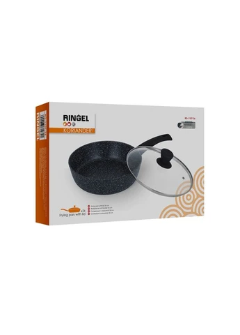 Сковорода глибока з кришкою Koriander RG-1107-24 (24 см) Ringel (377555136)