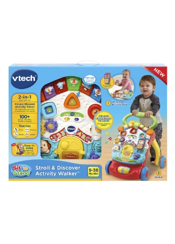 Многофункциональные ходунки толкатели со съемной игровой панелью VTech (319303869)