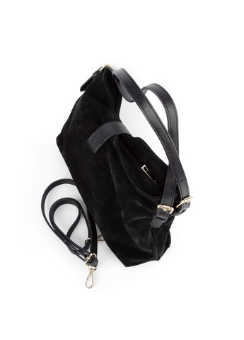 Сумка жіноча замшева 04034 чорна Virginia Conti (361048128)