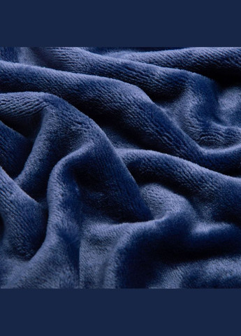 Ткань махровое полотно Велсофт щел.326, мягкая ткань для пледов, халатов, пижам, покрывал 1320 деним. IDEIA (305836125)