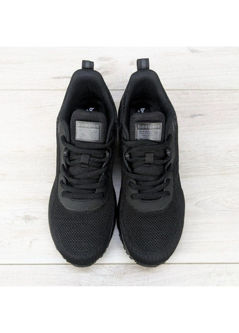 Черные демисезонные кроссовки подростковые текстильные Baas