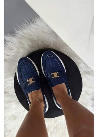 Loretta Туфли лоферы женские синие лоферы синий з искусственная кожа, китай — демисезон (361230495)