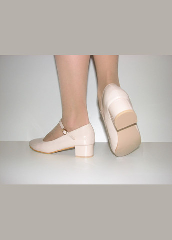 Seven Туфлі лаковані бежевий з штучна шкіра, — всесезон (307172300)