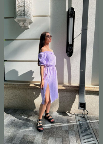 Бузкова жіноча сукня - flora, бузковий Reload