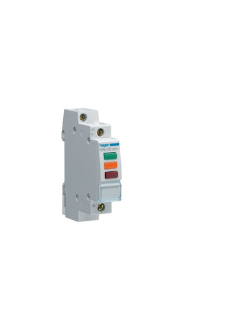Индикатор тройной LED SVN129 230В красныйзеленый-оранжевый 1м модульная сигнальная лампа (3934) Hager (266339668)