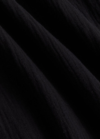 Черное кэжуал платье H&M однотонное