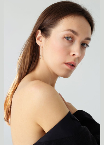 Серебряные серьги- гвоздики (4955) IRIJ (331017007)