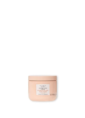 Зволожуюча, гелева маска для обличчя Hydrating Gel Face Mask Coconut Milk & Rose, 118 мл Victoria's Secret (316551392)