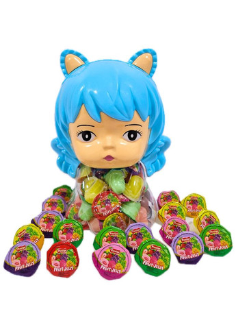 Набір желейок "Jelly Cup" у вигляді Принцеси, 100 шт у банці Prestige (315501285)