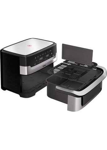 Мультипіч Dual Easy Fry Flex EY922DE0 Black/Stainless Steel UA Tefal (370618209)