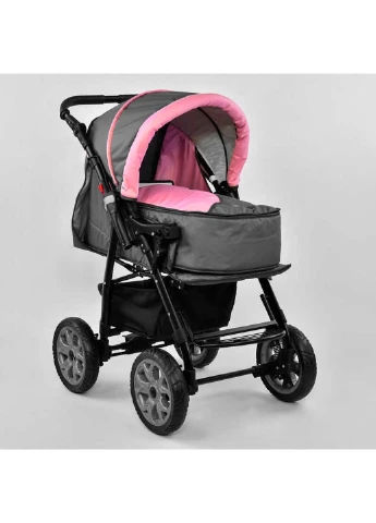 Коляска для детей Viki 86- C 09 серо-розовый Victoria Gold (351867502)