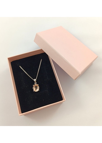 Срібне кольє з морганітом БПК006-мг Shatlen Кольє (356180687)