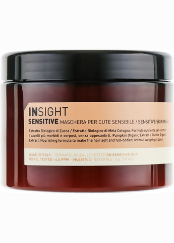 Маска для волос Sensitive Skin Mask 500ml (531819-121507) Insight (368644908)