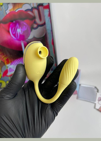 ТОП 2024 Женский Вакуумный вибратор + вибро яйцо Lilo (300168202)