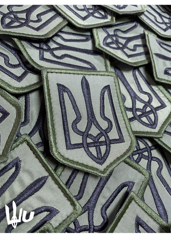 Шеврон Герб Украины (Форма щит. На липучке) Размер 8x6см No Brand (369924511)