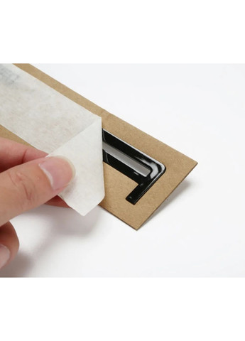 Емблема напис VESTA ЧОРНА 480х30мм пластик (на скотчі) LADA (369611044)