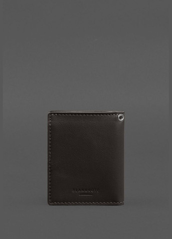 Кожаная обложка для удостоверения офицера ГПСУ (три кармана) тёмно-коричневая (A-028706) BlankNote (328961591)