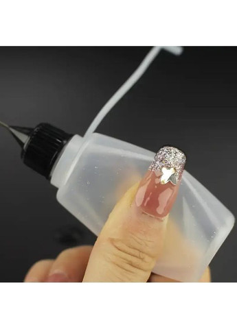 Пляшечка-дозатор з голкою для клею та фарби, 30мл No Brand (363022924)