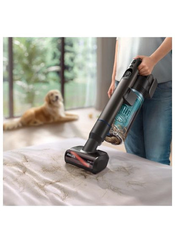 Купити 🔥 Пилосос XC8157/01 | 🔋 Ручний Акумуляторний 3-в-1, Сухе + Вологе Прибирання | Контейнер 0.6 л, Тихий 80 дБ, Колі Philips (370203181)