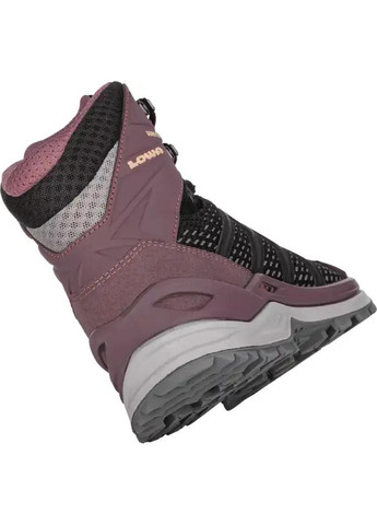Ботинки из Gore-Tex Innox Pro GTX MID W 41.5 Black-Brown Rose Lowa (316254858)