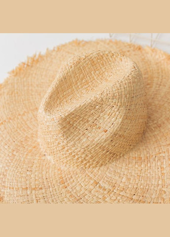 Літній широкополий капелюх Федора постані поля з бахромою No Brand (293815351)