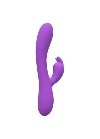 Вібраторкролик Gili-Gili Vibrator with Heat Purple, відросток з вушками, підігрів до 40°С - CherryLove Wooomy (283251100)