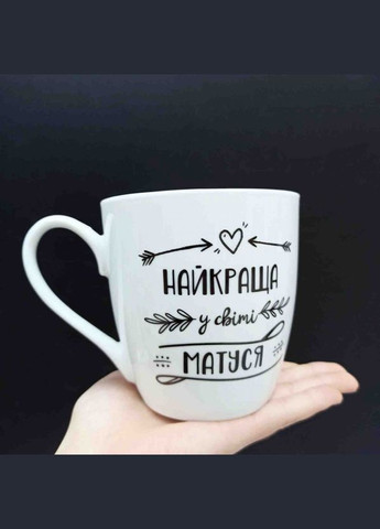 Кружка керамическая 500 мл "Лучшая в мире мамочка" 5016 KVARTA (317203696)