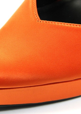 Оранжевые женские босоножки Even&Odd с ремешком