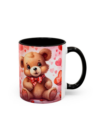 Керамическая чашка с дизайном "Мишка" No Brand (368671670)