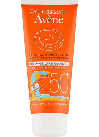 Сонцезахисний лосьйон для чутливої шкіри дітей Sun SPF50+ 100ml (255581-20232) Avene (368665688)