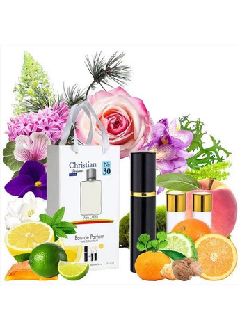 Духи с атомайзером в подарочной упаковке 3 шт по 12 мл № 30 Christian (335858300)
