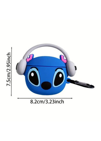 Стич чехол для наушников Лило Lilo Stitch футляр для наушников защитный чехол силикон Shantou (358929952)