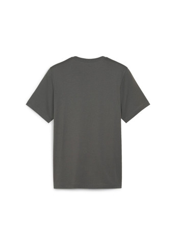 Серая футболка essentials small logo men's tee Puma