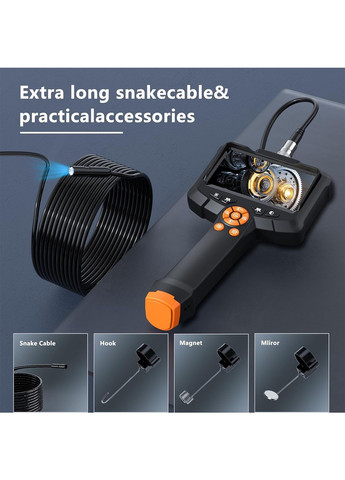 Промышленный видеоэндоскоп с подсветкой G30-M 5м черный Amazon (361268483)