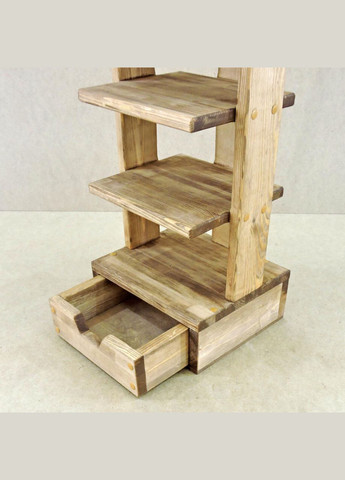 Полиця для взуття з дерева Бувре 7 мускат (ПДО-701907) No Brand (327866311)